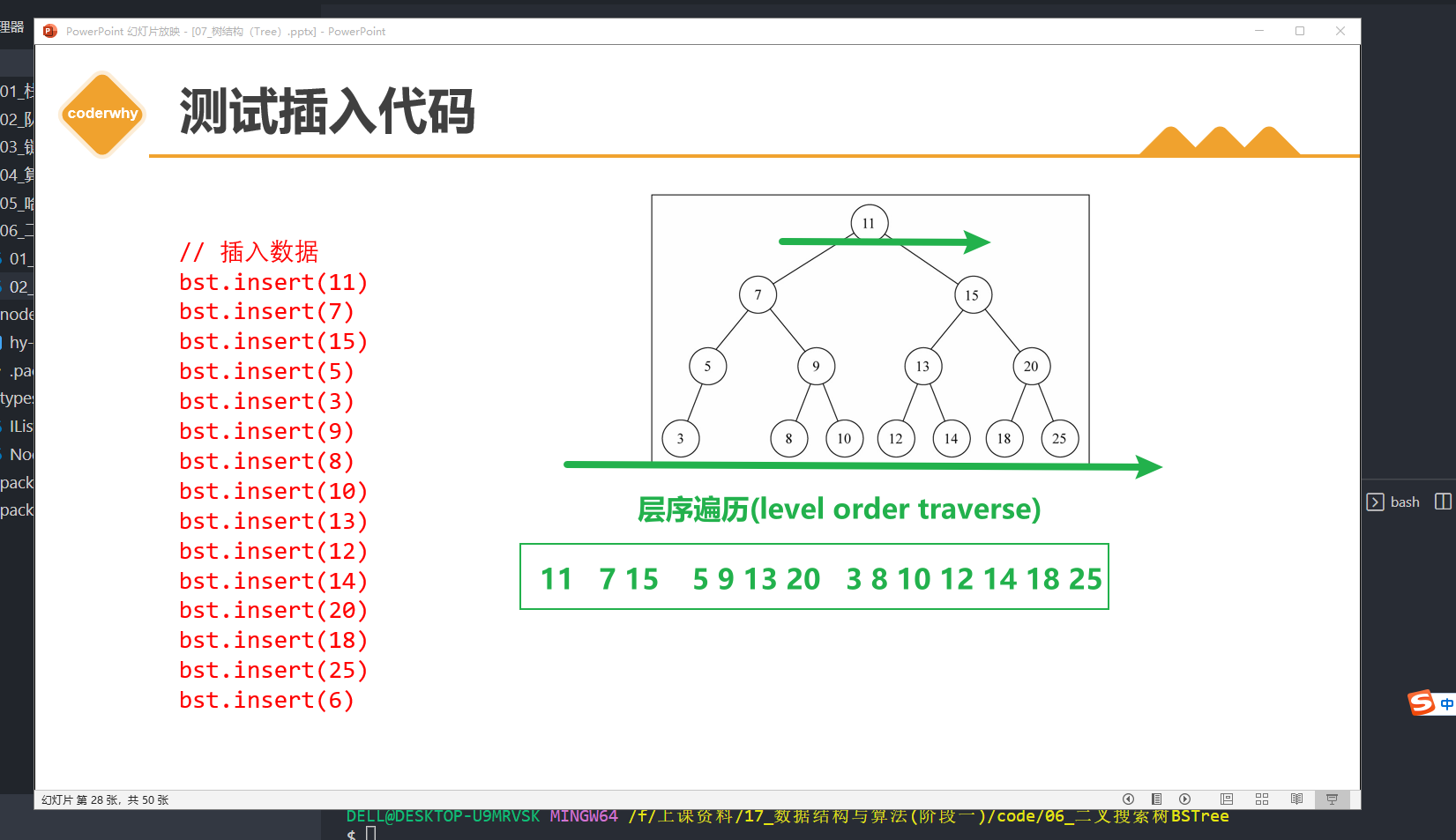 层序遍历的访问